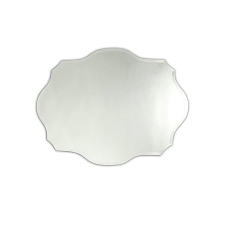 Tapis Rugs Caverly Large Frameless Wall Mirror - 24 x 32 in. TA2542898